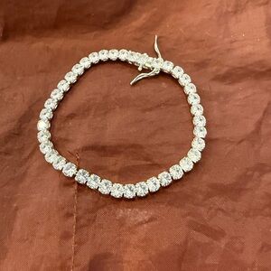 1 piece 4mm Tennis Fashion Bracelet